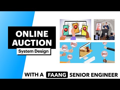 Meta Interview Question | System Design: Online Auction & Bidding Service (Revisited, 5+ Approaches)