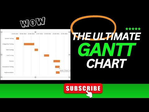Module 23 - Gantt Charts in Excel