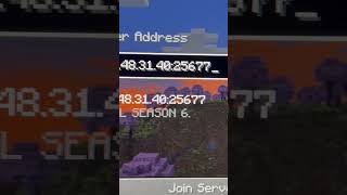 Lifesteal SMP Season 6 IP #undertale #sans #lifestealseason6 #minecraft #lifestealsmp #lifesteal