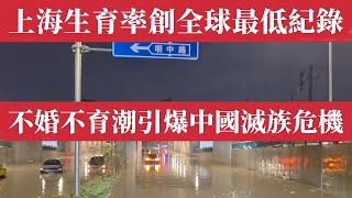 上海生育率創下全球最低記錄，僅為0.6！中國不婚不育潮引爆「滅族級危機」！全面跌入「無人傳宗接代」的深淵。不婚不育潮蔓延全市，上海人正在“消失”。买房、养娃、养老：年轻人为什么集体躺平？城市空心化危機
