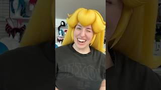 Filter or Wig ? #wigstyling #cosplaywig #wigs #cosplay #nintendo #shorts