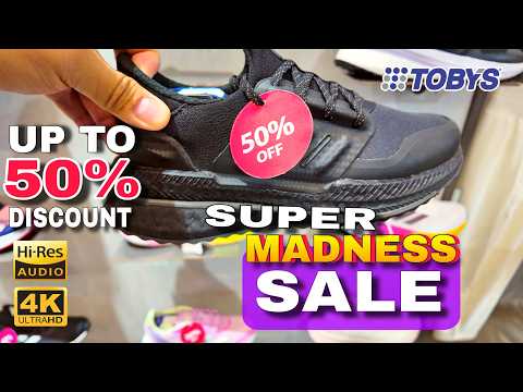 TOBYS SHOE SALE Grab Now Up To 50% Discount 🇵🇭 | 4K Food and Walk Tour |