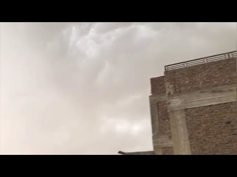Hyderabad m taiz howa or andhi || Hyderabad aandhi or tufan