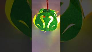 最简单易做蛇年手工灯笼，元宵节中秋节必备｜Easy craft lantern for year's snake #chinesenewyear#snakelantern