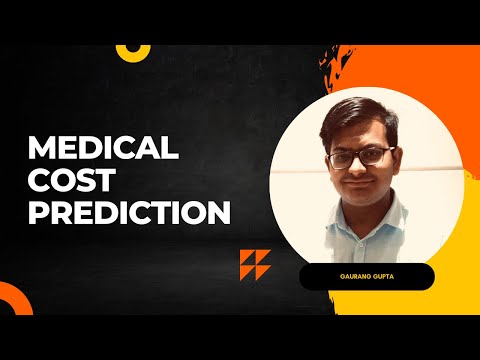 Medical Cost prediction #python #machinelearning  #regression #datascience  #healthcare