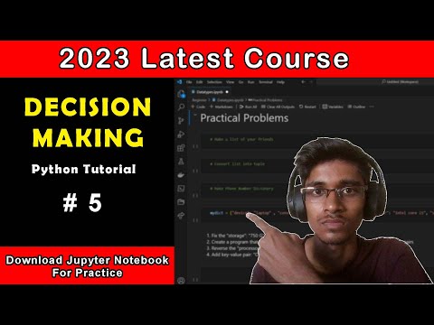 Decision Making in python | Python For Data Science | Python Tutorial #5