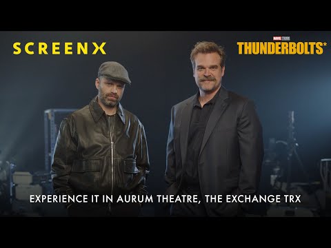 Experience Marvel Studios' Thunderbolts* in ScreenX at Aurum Theatre, The Exchange TRX