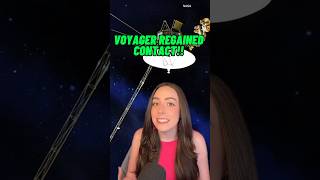 Voyager 2 regained contact!