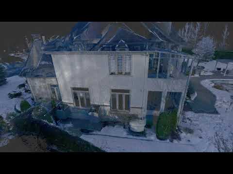 Point Cloud Model of Quebec Mansion