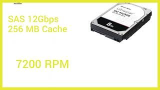 0B36400 Western Digital Ultrastar DC HC320 SAS 12Gbps HDD #0B36400