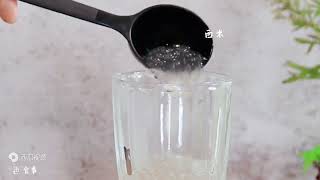 健康饮品在家做，来一起做一杯清新的蓝色海洋