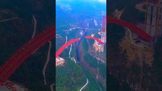 WORLD'S LARGEST STEEL TUBE CONCRETE ARCH BRIDGE || SHUANGBAOBRIDGE#bridge#expressway #construction