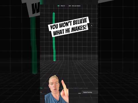 You won’t guess what he creates… #shorts #ai #blockadelabs #gaming