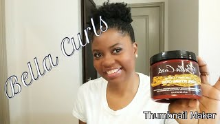 Wash N Go using Bella Curls on my natural short hair | Type 4 hair | #Naturalhair #WashNGo