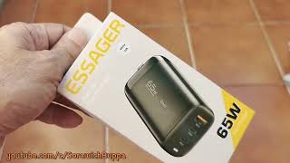 Essager USB Type C Charger  Fast Charge 65W QC3.0 PD3.0  Cell Phone IPhone 13 Pro Max Xiaomi Laptop