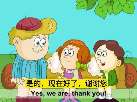 新概念英语第一册第十九课。全动画。