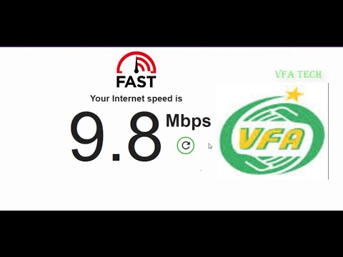 How to check your internet speed with fast.com | VFA Tech