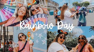 RAINBOW DAY AT MAGIC KINGDOM
