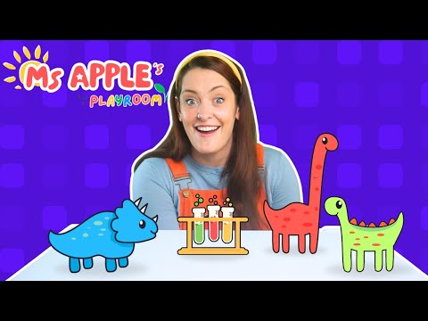 Toddler Learning | Dinosaurs |  Science For Kids | Colour Volcano Experiment | Learn to Play