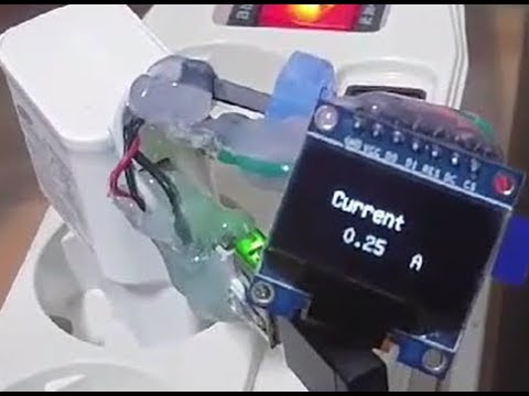 [Arduino Maker] 아두이노 ACS712 전류측정 모니터(아두이노 프로젝트, Arduino project/SSD1306)