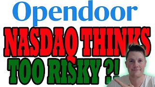 Nasdaq THINKS Opendoor is ‘TOO RISKY’?! 😱 2.7M Shorts RETURN Today | OPEN Stock Analysis