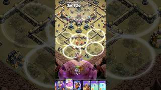 TH15 vs TH17 Insane Fireball #coc #shorts #sumit007