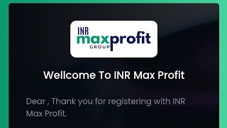INR MAX PROFIT SA EARNING KASA KRA....INDIA Earning application....