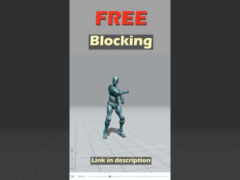 Blocking. Free Mixamo animation for Daz Studio's Genesis 9.