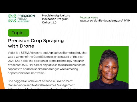 Precision Crop Protection with Drones