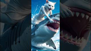 A Mother’s Love in the Heart of the Ocean 🐱 #CatRescue #cuteanimals  #AnimalRescue