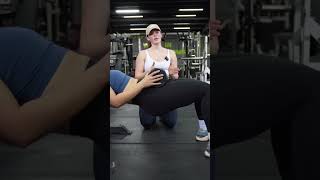 How to hip thrust with dumbbell