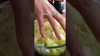 【シンプルにして頂点】キャベツの胡麻和えの作り方#shorts