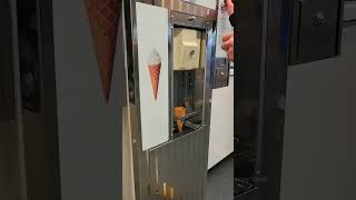 Filled ice cream from a faulty machine. #shortsvideo