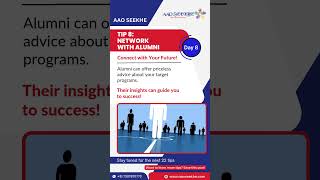 Maximize Your Potential: How Alumni Connections Can Transform Your Future! #aaoseekhe #careertips