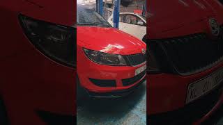 modified# skoda fabia# suspension # lowering spring#