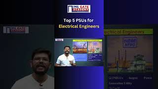 Top 5 PSU for Electrical Engineers #shorts #psu #gate2025 #imsgateacademy