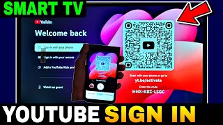 Scan With Your Phone Or Go To Yt.be/activate | Smart Tv Youtube Sign In Problem | Youtube Qr Scanner