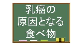 乳癌の原因となる食べ物 おぐり近視眼科 内科 名古屋院 おぐりクリニック 長浜院