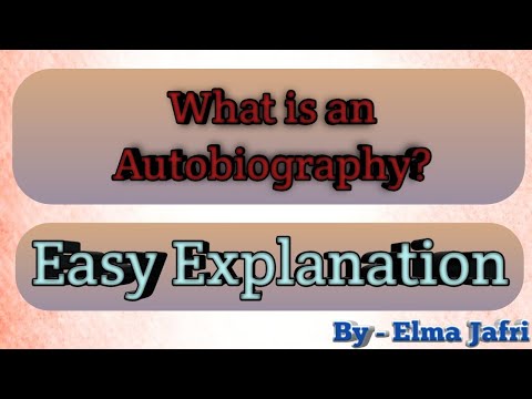 What is an Autobiography?|| Autobiography Explanation in English||@JafriStudyClasses