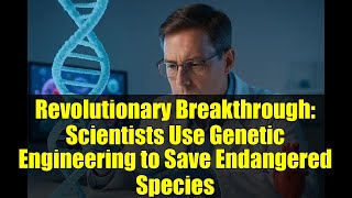 Revolutionary Breakthrough: Scientists Use Genetic Engineering to Save Endangered Species