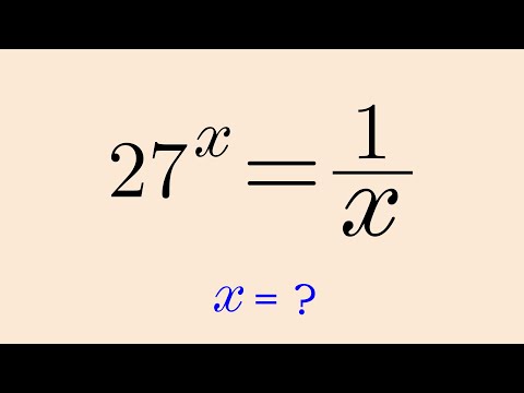 Nice Math Olympiad Algebra Question