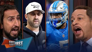 Lions’ ‘year of reckoning’, Detroit ‘underestimated’, Can the Eagles repeat? | FIRST THINGS FIRST