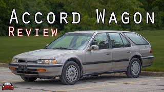 1993 Honda Accord LX Wagon Review - A RARE MANUAL CB9 Accord!