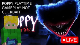 PLAYING POPPY PLAYTIME CHAPTERS 1-2 [LIVE] [what is this]