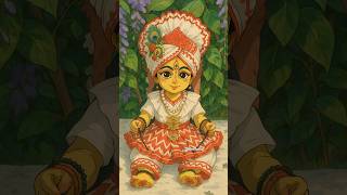 Ghibli Art with Kunj  ♥️🥰 #krishnadevotee7 #laddugopal #radheradhe #ghibli #ghibliart