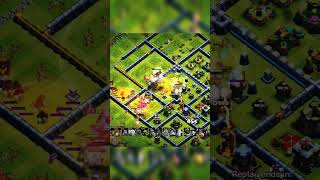TH14 Super Miner & Ram Rider combo attack strategy #clashofclans #coc #th14 #superminer #ramrider