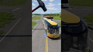 Cement Truck, Long Capsule - Giant Hammer #shorts #beamngdrive #bus