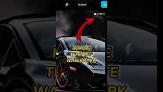 Remove Capcut Template Watermark #capcutwatermark #capcuttutorial #capcuttemplate