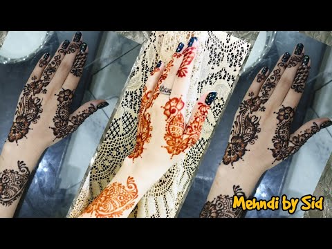 Simple Mehndi design