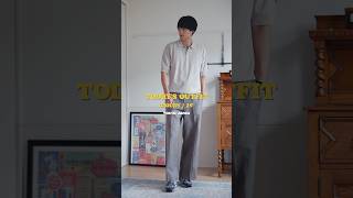 PLSTのポロシャツでベージュのワントーンコーデ #メンズファッション #grwm #PLST #ポロシャツ #30代 #ノームコア